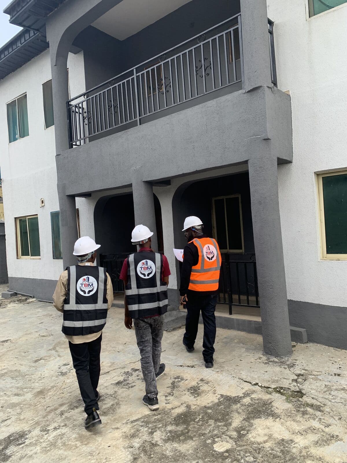 TBM team on a project site